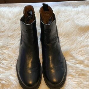 Steve Madden Belgrave Men’s Black Mid Calf Round Toe Pull On Boots Size 12M